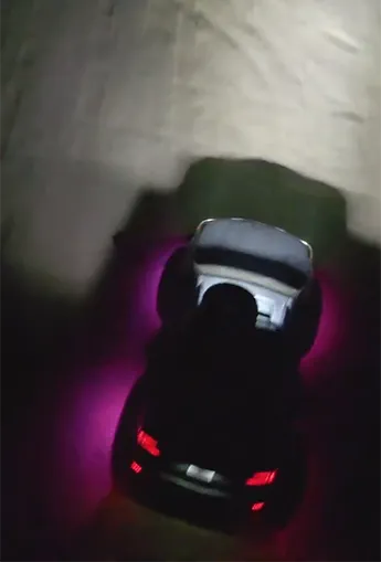 @AShogunNamed testing LEDMIRCY R4 RGBW LED Rock Lights on SUV