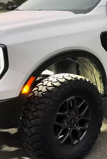 @Chadwiththe5.3 installing LEDMIRCY R3 LED Rock Lights on truck